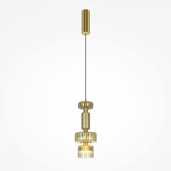 фото Подвесной светильник Maytoni Level MOD253PL-L18BS3K2, латунь