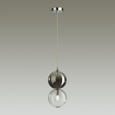 фото Хром/дымчатый/стекло Подвес G9 1*40W TWIXY PENDANT, арт. 4980/1A