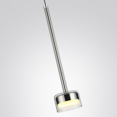 фото Светильник хром/ прозрачное стекло/металл IP20 LED 10W 3000K 220V LASLO HIGHTECH, арт. 7151/10L