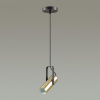 фото Золотой, чёрный Подвес GU10 LED 1*5W 220V CLAIRE MODERNI, арт. 3714/1