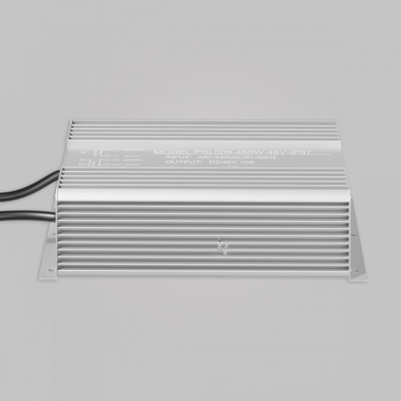 фото Источник напряжения 48В 480Вт IP67 PSL008 Maytoni Technical PSL008-480W-48V-IP67, серебро