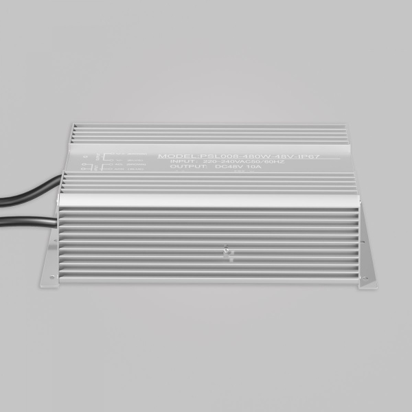 фото Источник напряжения 48В 480Вт IP67 PSL008 Maytoni Technical PSL008-480W-48V-IP67, серебро