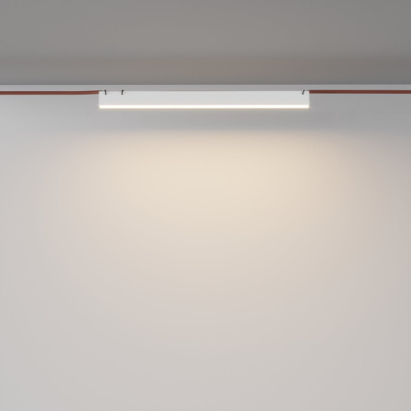 фото Трековый подвесной светильник Maytoni Technical Basis TR129B-24W3K-W, белый