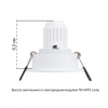 фото Точечный встраиваемый светильник Arte Lamp ACT MINI A3536PL-1WH