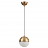 Античн.бронза/металл/белый/стекло Подвес E27 1*40W PINGA PENDANT, арт. 4960/1