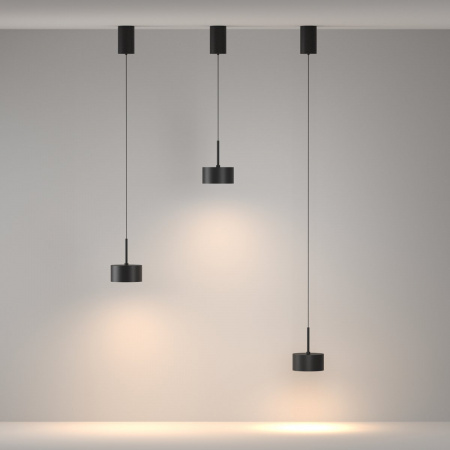 фото Подвесной светильник Maytoni Glare P102PL-12W3K-B, черный