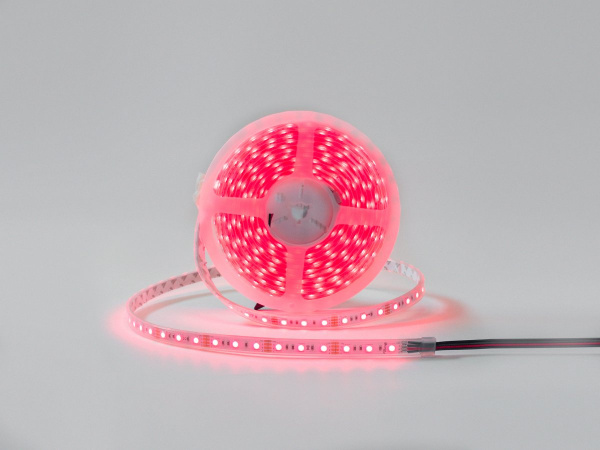 Лента светодиодная SWG DSG 5050 RGB 60L-12V-IP65, RGB, 300 LED, 14.4W/m, LUX, катушка 5 м