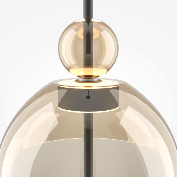 фото Подвесной светильник Maytoni Bangkok MOD185PL-L12CG3K1, черный