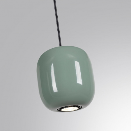 фото Черный/зеленый/металл Подвес GU10 LED 4W OVALI PENDANT, арт. 5053/1C
