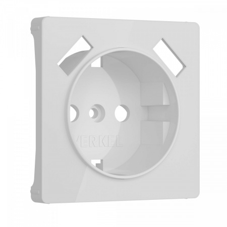 фото Накладка для розетки USB (белый акрил) W1179541