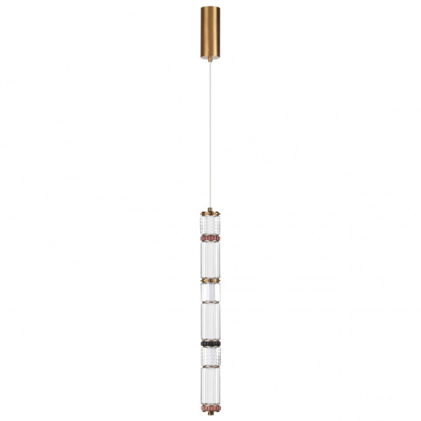 Сатин.латунь/терракот/черный Подвес LED 22W 4000K COLLIER L-VISION, арт. 5455/18L