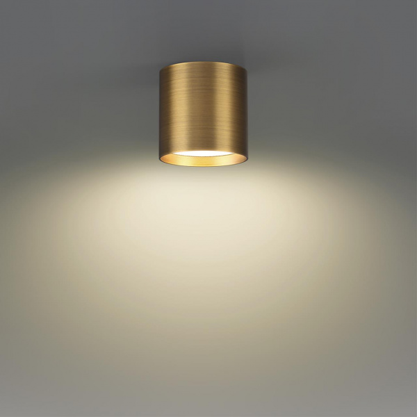 фото Светильник бронза/металл IP20 LED 8W 480Лм 3000K/4000K/6000K 120° 220-240V OBEN HIGHTECH, арт. 7128/8CL