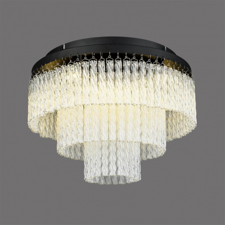 фото Черный/прозрачный/металл/стекло Люстра потолочная G9 11*20W 220V SPIRALS CLASSI, арт. 6576/11CR
