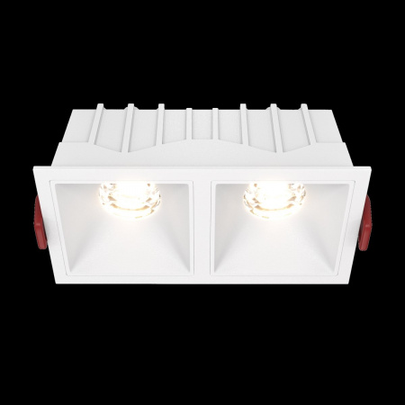 фото Встраиваемый светильник Maytoni Technical Alfa LED DL043-02-10W3K-D-SQ-W, белый
