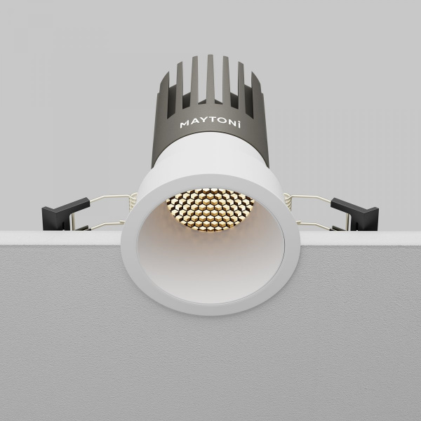 фото Встраиваемый светильник Maytoni Technical Dip DL118-15W-3K-W, белый