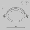 фото Встраиваемый светильник Maytoni Technical Phanton DL2001-L12W, белый