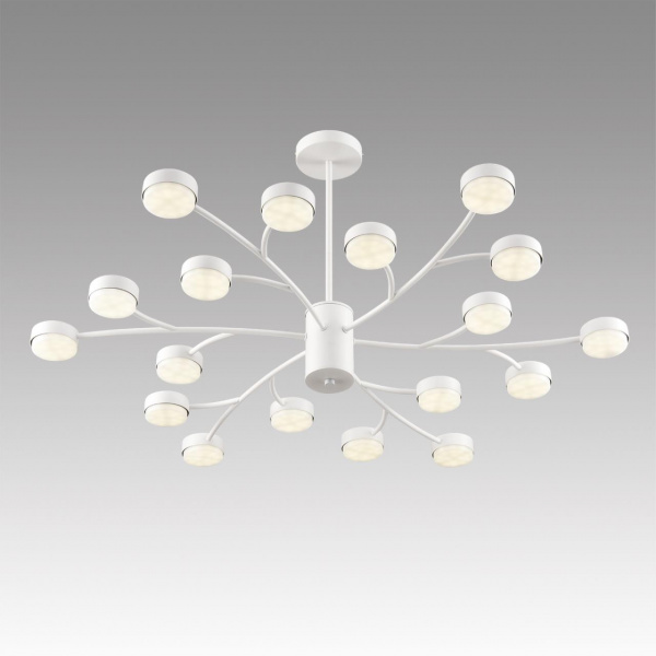 фото Металл, белый Люстра GX53 LED 18*7W 220V TORINA COMFI, арт. 8265/18