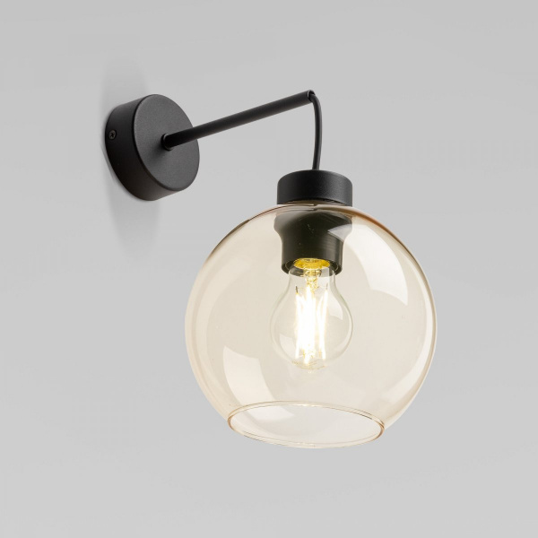 фото Настенный светильник со стеклянным плафоном 4135 Cubus