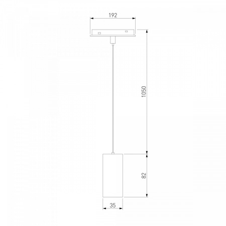 фото Умный трековый светильник 7W 2700-6500K Dim Amend Slim Magnetic 85072/01