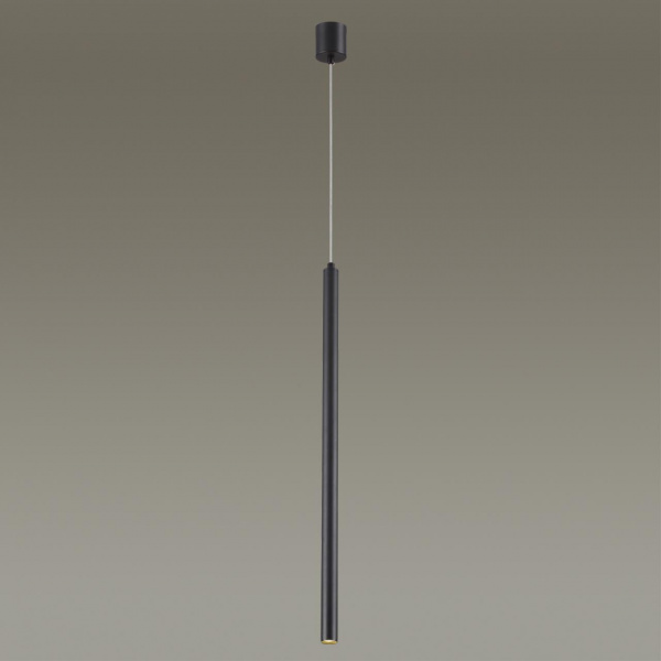 фото Черный/металл Подвесной светильник (база для встройки в комплекте) IP20 LED 3W Лм 3000K FIANO HIGHTECH, арт. 4373/3L
