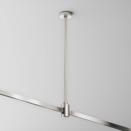фото Крепление потолочное Среднее / Medium 360мм с вводом питания Flarity платина Maytoni Technical TRA158C-BL1-PT
