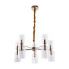 Подвесная люстра Arte Lamp CHARM A1623LM-10GO