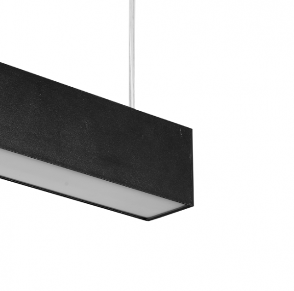 Светильник линейный светодиодный подвесной HB7236  LED SMD 36W 3000К цвет:черный