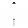 Черный/белый, металл/бетон Подвес E27 LED 10W 220V TESLA ECO, арт. 8363/1A