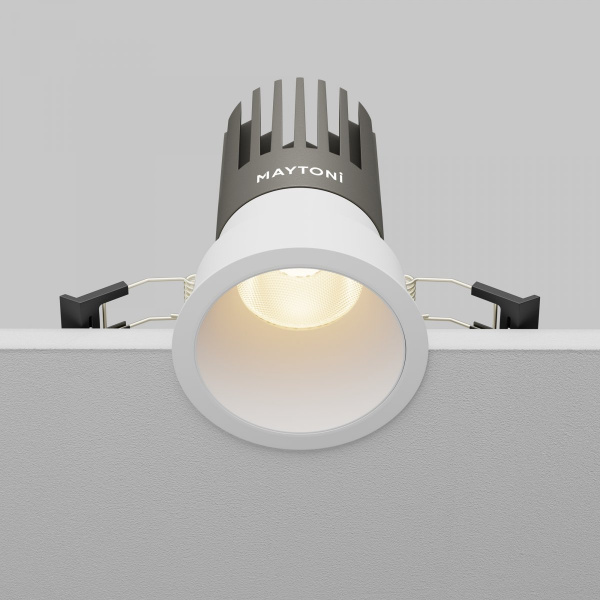 фото Встраиваемый светильник Maytoni Technical Dip DL118-15W-3K-W, белый