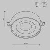 фото Встраиваемый светильник Maytoni Technical Planet DL035-2-L6W4K, белый