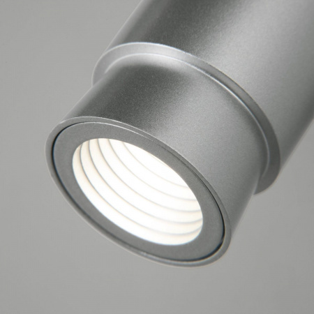 фото Настенный светодиодный светильник 20125/1 серебро 20125/1 LED