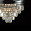 фото Хром/хрусталь металл/прозрачный Люстра потолочная Е14 8*40W 220V ZAHA CLASSI, арт. 8266/8C