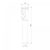 фото Ландшафтный светильник на столбе Premier F черный IP44 GL 1017F