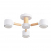 Белый, металл/дерево Светильник потолочный GX53 LED 3*7W 220V VUDI COMFI, арт. 8306/3C