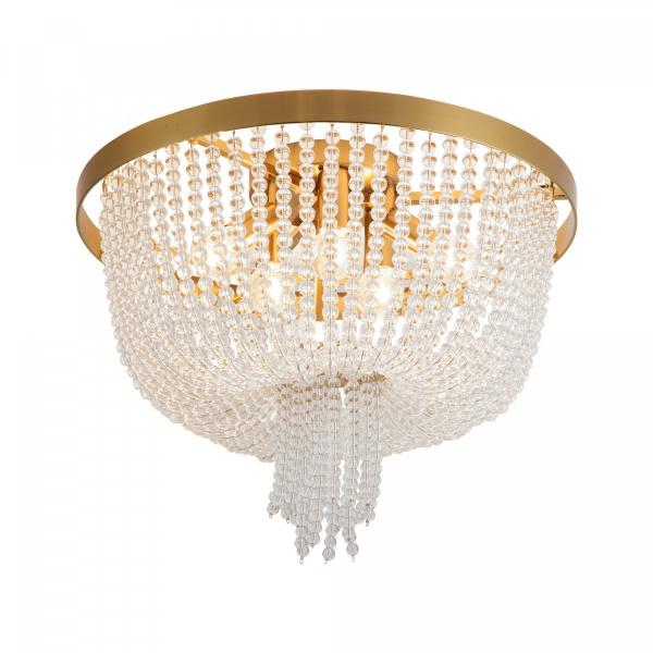 Потолочный светильник Freya Ornament FR1008CL-04BS, латунь