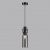 фото Черный/дымчатый/металл/стекло Подвес E27 1*40W SCROW PENDANT, арт. 5057/1