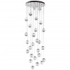 Хром/прозрачный/металл/акрил Люстра каскадная LED 120W 4000K 6600Лм CRYSTAL L-VISION, арт. 5007/120L