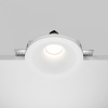 фото Встраиваемый светильник Maytoni Technical Gyps Modern DL002-1-01-W-1, белый