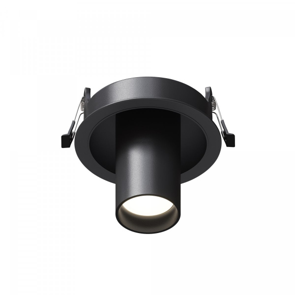 Встраиваемый светильник Maytoni Technical FOCUS S C048CL-01-GU10-B, черный