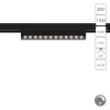 Магнитный трековый светильник Arte Lamp OPTIMA 0.1-10V A7498PL-1BK