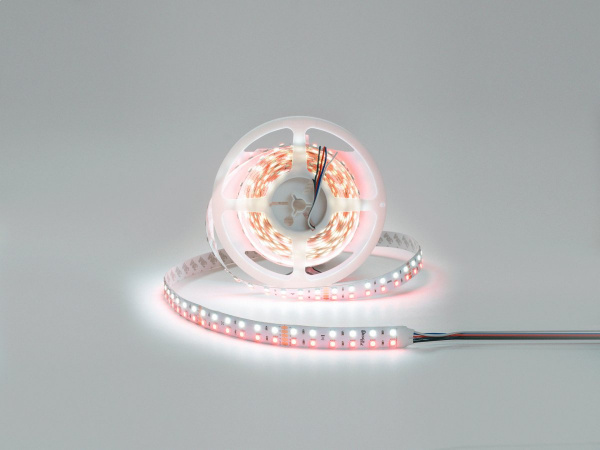 Лента светодиодная SWG 2x DSG 5050 RGB+W 120L-V24-IP33, RGB+White, 600 LED, 28,8 W/m, LUX, катушка 5 м