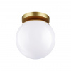 Золотист/металл/белый/акрил Потолочный светильник IP44 E27 LED max 5W BOSCO HIGHTECH, арт. 4247/1C
