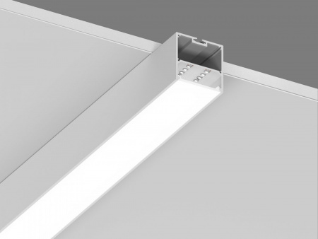 фото Подвесной/накладной алюминиевый профиль SWG Design LED LS 5050, 2500 мм, белый, LS.5050-W-R