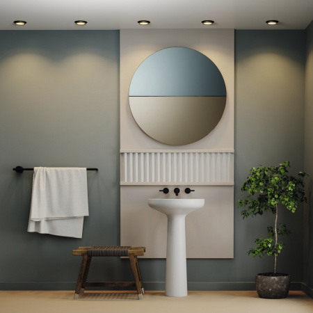 фото Встраиваемый светильник Maytoni Technical Hoop DL086-GX53-RD-BG, черный