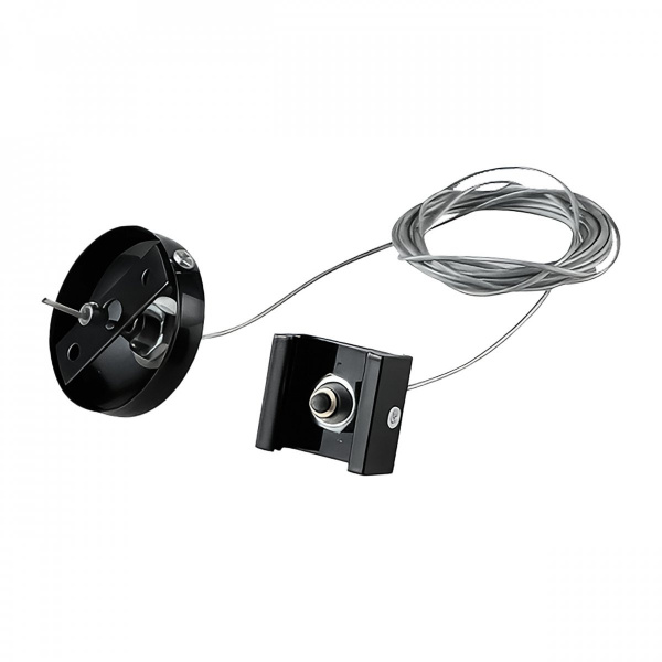 Подвес скрытый тип D треку 5040xx-(F)/(R) 5 м Quattro, черный Lightstar 504197-FR2