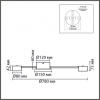 фото Белый, металл Люстра GX53 LED 10*7W 220V TORINA COMFI, арт. 8343/10C