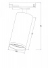 Трековый светильник Maytoni Technical Focus S TR020-1-GU10-W, белый