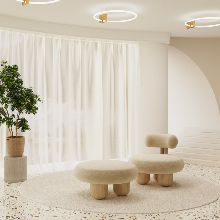 фото Потолочный светильник Maytoni Anillo MOD315CL-L25G3K, золото