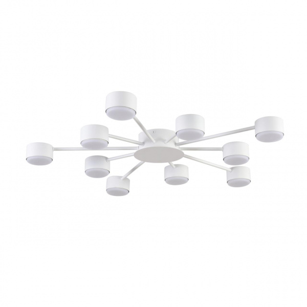 Белый, металл Люстра GX53 LED 10*7W 220V TORINA COMFI, арт. 8343/10C