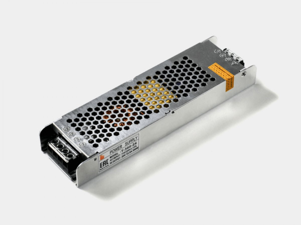 Блок питания SWG для светодиодных лент компактный (узкий), 300 W, 24V, T-300-24